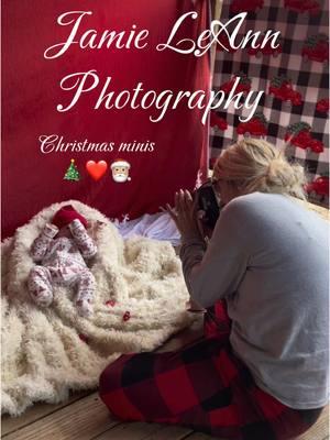 Merry Christmas from Jamie LeAnn Photography #jamieleannphotography #prettybamamama #MomsofTikTok #fyp #foryoupage #SmallBusiness #smallbusinessmom #photography #photographer #christmasminis #christmasminisessions #christmas 