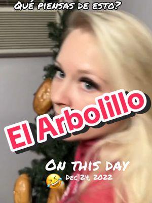 No se porque pensó que estaba esto estaba bien 😂🤣#onthisday #sigueme_para_mas_videos_asi #parati #foryoupage #fypシ #holydays #navidad #christmas #nochebuena #santaclaus #arbolillo #arboldenavidad #viral #christmastree #polaca #polishgirl #funny @La Güera Chakaloza 