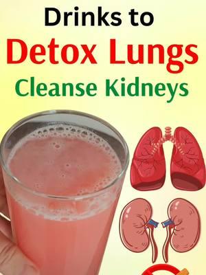 Drinks to cleanse kidneys and detox lungs #lungs #kidneys ##lung #kidney #kidneystone #drink #grapes #redgrapes #smokers #strawberries #stress #vitaminC #apple #apples #allergens #lungtissue #ginger #bronchitis #asthma #water #health 