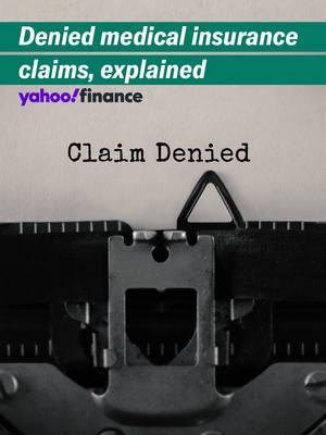 Yahoo Finance's @anjkhemyf explains denied medical insurance claims. #yahoofinance #medicalinsurance #insuranceclaim #deniedinsuranceclaim #explainer #ai #unitedhealthcare #insurancetip #didyouknow #icymi #priorauthorization #insurance #insurancetiktok