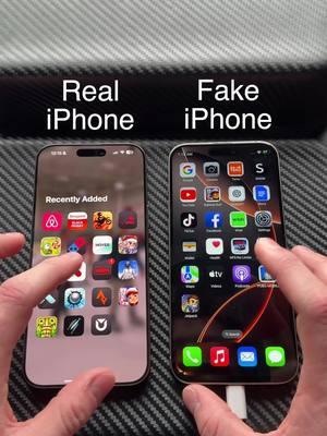 Wait until the end! 🎮 Fake iPhone vs Real iPhone Gaming: Jetpack Joyride Test! #FakeiPhone #RealiPhone #JetpackJoyride #GamingTest #TechComparison #FakeVsReal #iPhoneGaming #MobileGaming #iPhoneShowdown #fyp#GamingPerformance