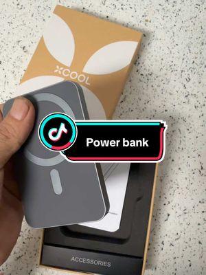 XCool, ultra thin Magnatic Wireless Charging power bank, #powerbank #powerbankcharger #powerbanks #charger #wirlesspowerbank #ultrathinpowerbank #wirlesscharger 