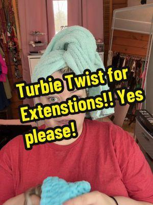 @Turbie Twist headbands are so great for using on extenstions too! #turbietwist #hairtok #hair #hairtutorial #hairhack #extenstions #hairextensions 