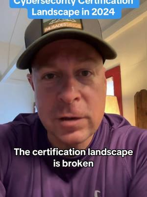 I’m discussing the current state of the cybersecurity certification landscape in 2024, highlighting the issues with predatory programs that exploit hopefuls with false promises. I also share advice on how to navigate this tricky space. The main takeaway is that employers care more about practical skills than certifications. Certifications should only be pursued strategically—when they provide real value, such as if an employer pays for it, it offers hands-on skills, or it helps fill a clear knowledge gap. #CyberSecurity #cybersecurityawareness #cybersecuritytips 