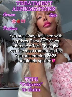 #princesstreatment #spoiled #Love #engaged #Relationship #girlfriend #2025 #loveaffirmations #manifestlove #luckygirlsyndrome #manifestprincesstreatment #goddessenergy #queenenergy #goddessaffirmations 