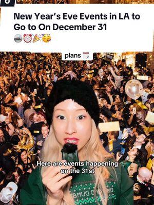 [🔗 IN BIO] 🎉⏰🥳🪩 Still don’t know how to ring in the New Year in Los Angeles? We’ve got you covered with multiple ways to spend NYE on December 31st! Featuring @catchonela @Yeah Yeah Yas LA @Electric Feels ⚡️ @Countdown NYE @Insomniac @Forever Midnight @Gloria Molina Grand Park  ➡️ Head to the link in bio for more ways to ring in 2025 in LA. #escapes #losangeles #thingstodoinla #newyearseve #losangelesnightlife #lanightlife #labars #laclubs #laraves #freeinla #nye #nye2025 #2025 #recommendations #events #longbeach #dtla #artsdistrict #angelcitybrewery #theregenttheater #regenttheater #gothicumbia #losgothsco #catchone #blindbarber #culvercity #highlandpark #elcid #silverlake #electricfeels #indiesleaze #indiesleazeprom #theecho #theechoplex #echoplex #echopark #countdownnye #insomniacevents #rave #danceparty #forevermidnight #forevermidnightfest #sanbernardino #conventioncenter #noseventscenter #grandpark #longbeach #longbeachwaterfront #marinadelrey #freeevents #bars #clubs #lounges #nightlife #raves #mysecretla #holidays 