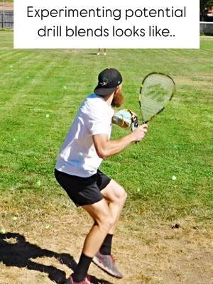 Don't sleep on a quality racket rep #robbyrow #pitchingdrills