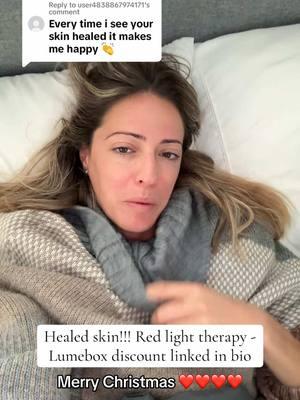 Replying to @user4838867974171 @The LUMEBOX ❤️❤️❤️ #redlighttherapy #redlighttherapybenefits #skincare 