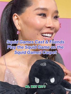 Season 2 of Squid Games is almost here y para festejar we played the squid game on the Squid Game carpet! #squidgames #squidgames2 #squidgamesseason2 @Squid Game Netflix @Chriz Ortiz 