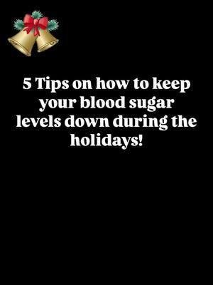 five tips on how to keep your blood sugar levels down during the holidays! #longevitylifestyle #healthyliving #antiagingtips 