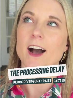 DELAYED PROCESSING IN AUTISM 🧠⏳ Ever been in a conversation and realized later you didn’t fully understand what was said or didn’t express yourself clearly? Delayed processing is common in autism and neurodivergent individuals. We often need time after an interaction to reflect, process, and make sense of the conversation. This can lead to some challenges, but it’s just part of how our brains work. Do you relate to delayed processing? Share your thoughts below! #momonthespectrum #latediagnosedautistic #adhd #autisticadults #aspergirl #autism_lovers #autismstrong #autismfamilies #autism #autismadvocate #autismacceptance #neurodivergent #neurodiversity #autismwarrior #mentalhealthadvocate #anxietyawareness #tips