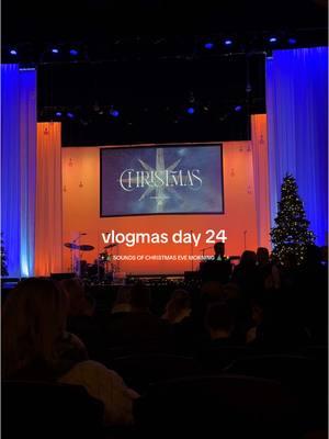 you might not be able to tell from the random clips i took, but this was an incredible sermon so you should go watch it 🤍🎄✨  #passioncitychurch #dc #Vlogmas #christmaseve 