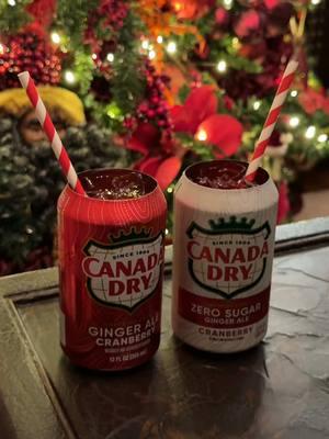 trying the viral open can Christmas cocktails 🎄✨ #christmas #cocktails #opencan #christmasdrinks #cranberry 