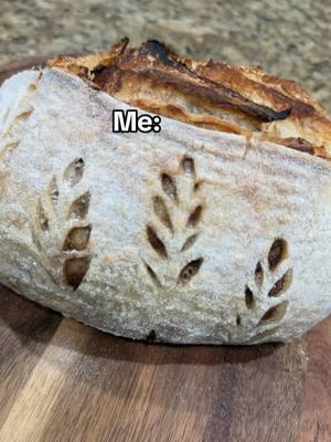 Because nothing makes me happier 🥰 #sourdough #sourdoughbread #sourdoughtiktok #sourdoughtok #sourdoughinspo #sourdoughscoring #sourdoughhelp #sourdoughhumor 