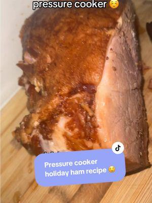 🎉 Sharing my super easy holiday ham recipe made in the Cosori pressure cooker! My husband and son loved it! 😂 Excuse the mess—cleaning is easy, but tidying up? That's another story! 😅 This pressure cooker is a game changer for quick holiday meals, letting me spend more time with family while dinner cooks. Check it out through my TikTok shop link! Thanks for watching, and happy holidays! 🥳✨ @COSORI Kitchen #holidaycooking #cosoripressurecooker #EasyRecipes #pressurecookerrecipe #ham #holidayham #yummyfood #yummy 