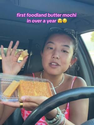 had a sudden craving for my fav $5 foodland sweet treat 😩🫠 butter mochi ily #hawaiilife #buttermochi #foodland #oahu #travellife #FoodTok #foodreview #hawaii 