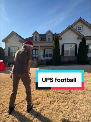 Brown set HIKE! #delivery #ups #upsdelivery #upsdriver #upsdriverhelper #upsdriverfun #driverhelper #football #footballtiktok #hike #christmas #christmastime @UPS #mercedezandanthony #robbinsfamily 