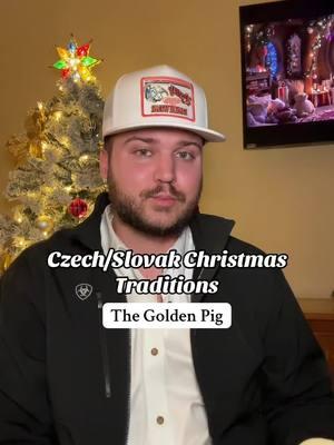 Has anyone seen the golden pig yet 🐷🎄? #czexan #czech #slovak #vanoce #vianoce #goldenpig #christmastraditions #czechculture #slovakculture #slavic #slavicmythology #slavicfolklore #txboy 