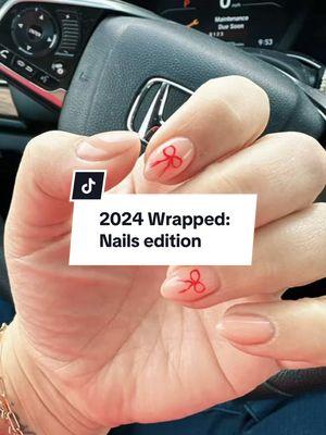 August & December are my faves!! All thanks to @Katie Rudd 🥰💅🏽#CapCut #nails #yearofnails #wrapped #2024wrapped #nailinspo #2024nails #almondnails #handpainted #Love #nailart #theclaw