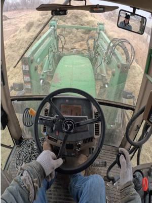 Replying to @supertruckerkody Starting off the day in the tractor 🚜 #western #southdakota #country #punchy #cowpoke #cowboy #longlivethewest #ranchlife  #horses #horse #ranch #ranching #trucks #heavyequipment #tractor #tractors #johndeere #caseih #cows #angus #farmingsimulator22 