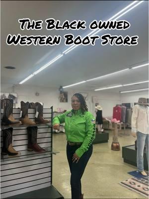 The BLACK OWNED WESTERN BOOT STORE THAT NEED YOU TO SHARE #mcdboots #westernboots #bestwesternbootceo #rodeotok #ShopBlack #fyp @YouTuber:Life with Genia Lee  @MCD Boots 