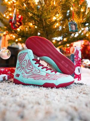 “Icy Canes” @chgear wrestling shoes releasing Dec. 27th at 6pm CT!  Only 100 pairs made ❄️  #wrestling #chgear #wrestlingshoes 