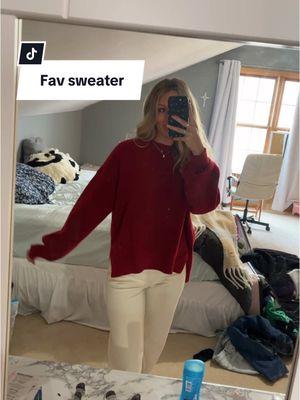 My all time fav sweater this year #sweater #sweaterstyle #christmasoutfit #nyeoutfit #modestoutfit #comfyoutfits #comfyclothes #sweaters 