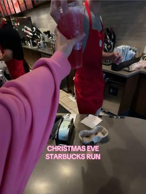 Christmas Eve Starbucks run #starbucksrun #starbucksorder #starbucksdrinks #starbucksholiday