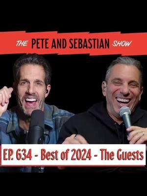 We have a ton of great guests lined up for #peteandsebastianshow in 2025. Who do you want to see? #podcast #guests @peteandsebastianshow 