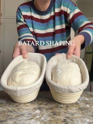 Replying to @Becky J #sourdough #sourdoughbread #sourdoughshaping #batardshaping 