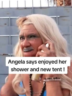 Angela says enjoyed her shower and new tent #angela #angelaupdate #angelahomeless #talesfromthestreets #interviewhomeless #homelessness #homeless #lostinphoenix 