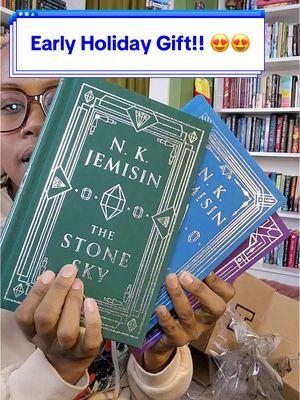 I exhaled chaos with that laugh. My villain era was about to start if I didn’t get these books!  Thank you @Orbit Books US @Hachette Book Group @Casey Kelley Media Agency and @Casey’s Bookshelf  for this gifted set 🥹🥰🫶🏾 #scififantasy ##blackbooktoker #unboxingvideo #blackbooktok #BookTok #speculativefiction #theblerdlibrary 