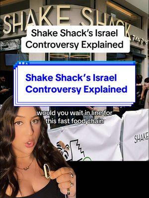 Shake Shack opens in Israel while Gaza starves—would YOU support them? #shakeshack #middleeastnews #fastfoodnews 