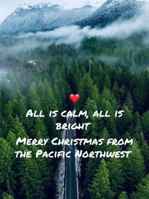 Merry Christmas from the beautiful Pacific Northwest, Washington State. #merrychristmas #pnwvibes #xmascheer #genx #fyp #fypシ 