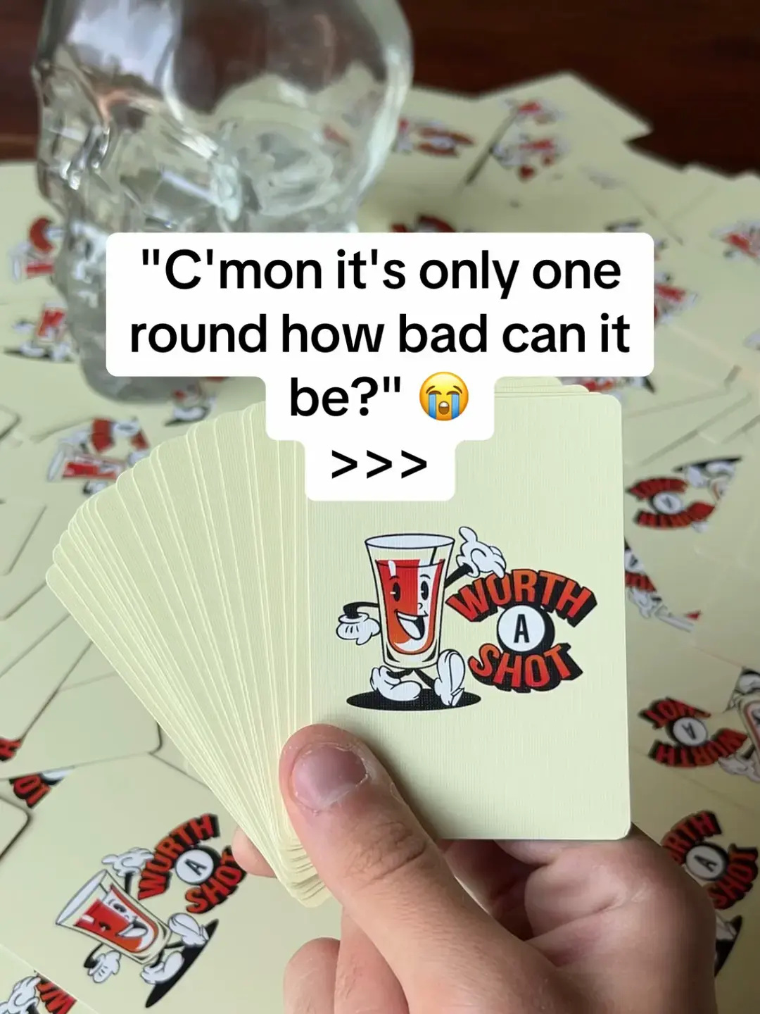 Game link in bio 🍻 #partygames #thingstodowithfriends #fyp #cardgame #drinkinggame #TikTokMadeMeBuylt #gamenightideas #GameNight