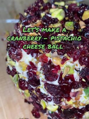 #cheeseball #christmas #cheese #recipes #fypppppppppppppppp #fyppppppppppppppppppppppp #yummy #christmasgiftideas #christmas2024 #yummyfood #cheeseballs #holidayrecipe #cranberries #pistachio #yum 