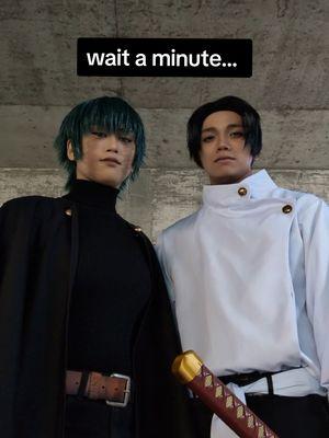 Yuta gave birth?? 🫄🏻🤔 #jjk #jujutsukaisen #yutamaki #cosplay #jjkcosplay #jujutsukaisencosplay #yuta #okkotsuyuta #makizenin #maki #zenin #yutamakicosplay #yutacosplay #makicosplay #makizenincosplay #yutaokkotsucosplay #manga #spoilers #epilogue #jjkspoilers #spoiler @lelegacycrafting 