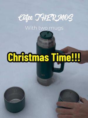 Coffee Thermos #thermos #modern #2cups #durable 