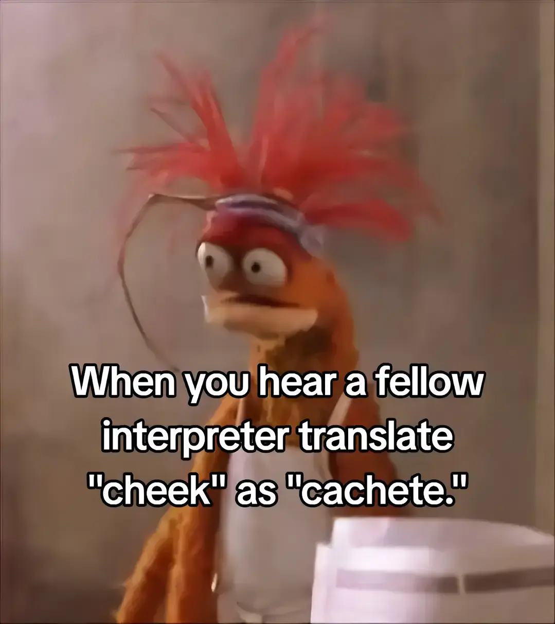 I grew up with cachete. 🥺 #interpreter #translate #Spanishinterpreter #Spanish 