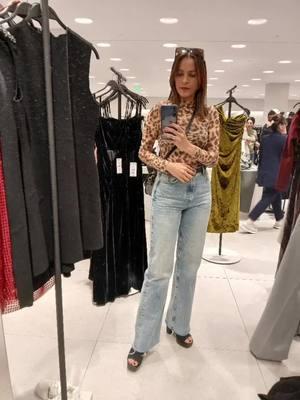 Hoy use este outfit de @zara el pantalon a mi medida talla 26 y el top de pronto leopardo talla M ,les gusta? #zara #Moda #fashion #patronajeymoda  #diseño  #fyp #parati  #tiktok #tiktokmehizover 