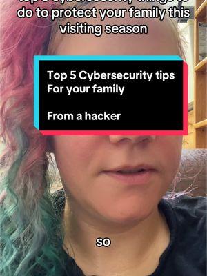 Good idea @mattjay | Cybersecurity Guy here’s my #cybersecurity tips from the red team, Lo Saturnalia #cybersecuritytips #tips #cyber #security #safety #learn #problemsolving #family 