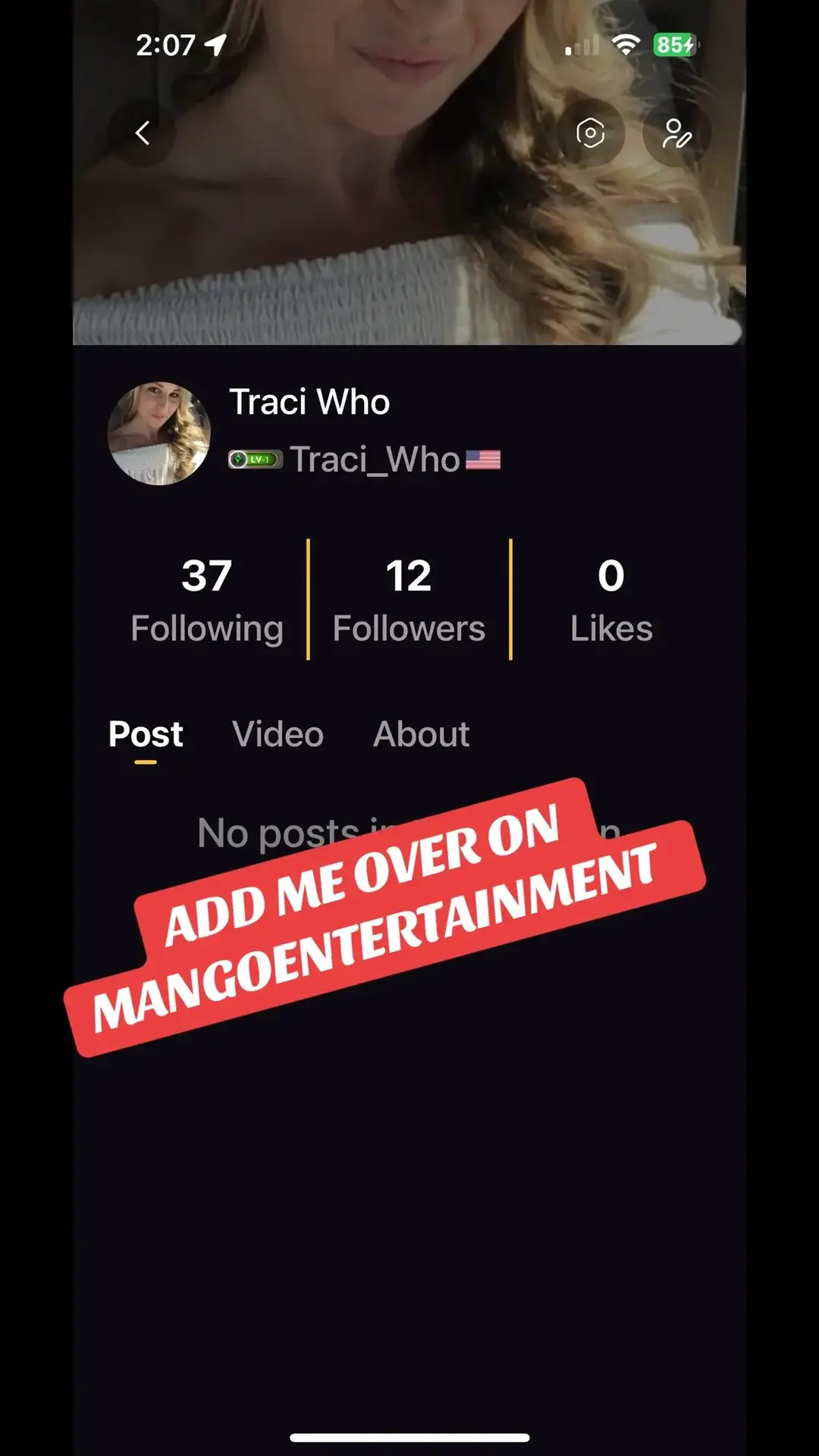 Add me over on MANGOENTERTAINMENT #mangoentertainment #newapp #mango #livestream #live #fypage #app #lightwavetoearth #andwiththis2024comestoaend 