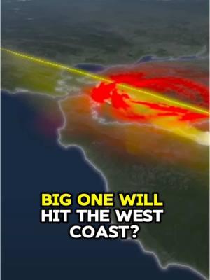 This is the real “Big One” for the West Coast 😬#earthquake #bigone #sanandreas #cascadia #california #westcoast 