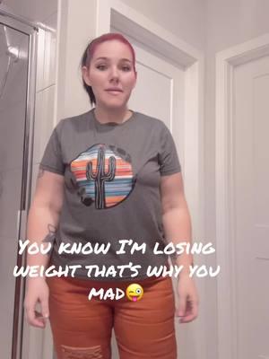 Big mad that my injection is working. #fyp #WeDoRecover #texascheck #sobertok #growth #weightloss #houstontx #tirzepatide #healing #confidence #karma #bigmad 