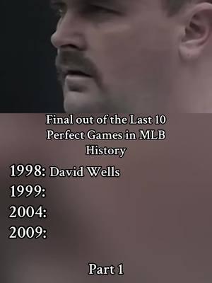 Final out of the last 10 perfect games in mlb history. Comment your favorite one. #fyp #mlbedits #perfectgame 