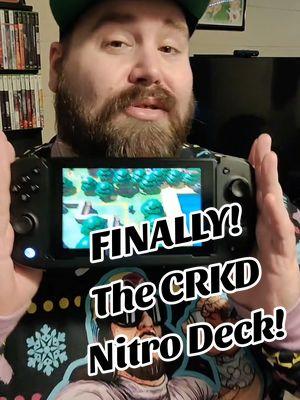 FINALLY! 🎤 (also I know I mispronounced CRKD, but I said it this way for too long lol) #crkd #nitrodeck #crkdnitrodeck #controller #deck #gaming #gamecontroller 