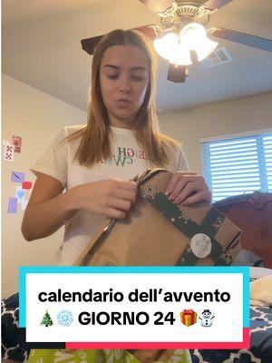 non giudicate la mia voce, non sto ancora bene 😭 #december24th #adventcalendaropening #usa🇺🇸 #classof25🎓 #fyp #foryoupagе #exchangestudent #exchangeyear 