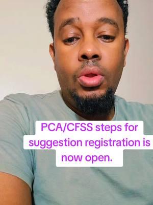 PCA/CFSS steps for success registeration is now open #pca #CFSS #MN #startinghomecareubusiness #softiya #pca #minnesota 