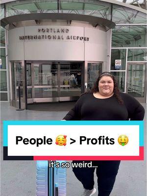 Why are we out here defending billion-dollar corporations that don’t give a damn about us? 🤔 It’s wild to me that society’s got us hating on fat people but praising the same companies that take our money and treat us like trash. 🤑💸 It’s time to flip the script—people > profits. 🔥 We deserve comfort, respect, and to take up space, unapologetically. 💅 #PeopleOverProfits #RespectYourself #NoMoreShame #BodyPositivity #PlusSize #PlusSizeTravel #PlusSizeEdition #Travel #PlusSizeTravelBlog #Fyp