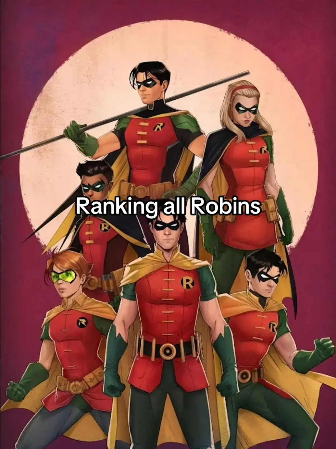 #fyp #thecriticizer #robin #dc #stephaniebrown #carriekelley #jasontodd #damianwayne #timdrake #richardgrayson #batman 